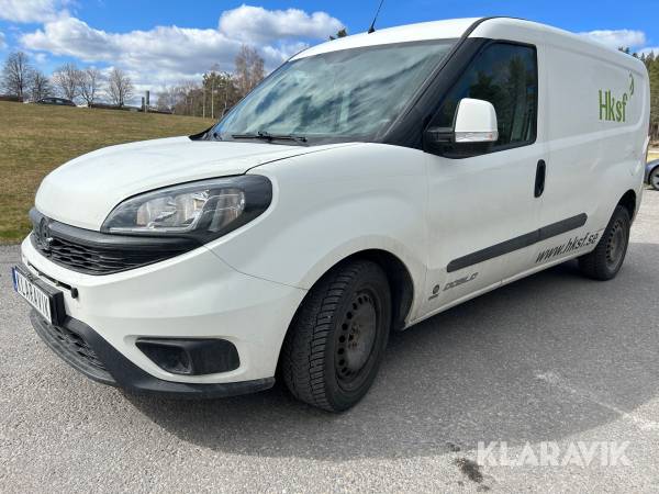 Skåpbil Fiat Doblo Maxi metangas/bensin bil
