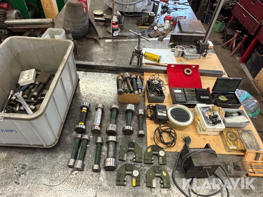 Industridetaljer Elektrophysik Minitest / Miniprint 3000 tjockleksmätare med mera.