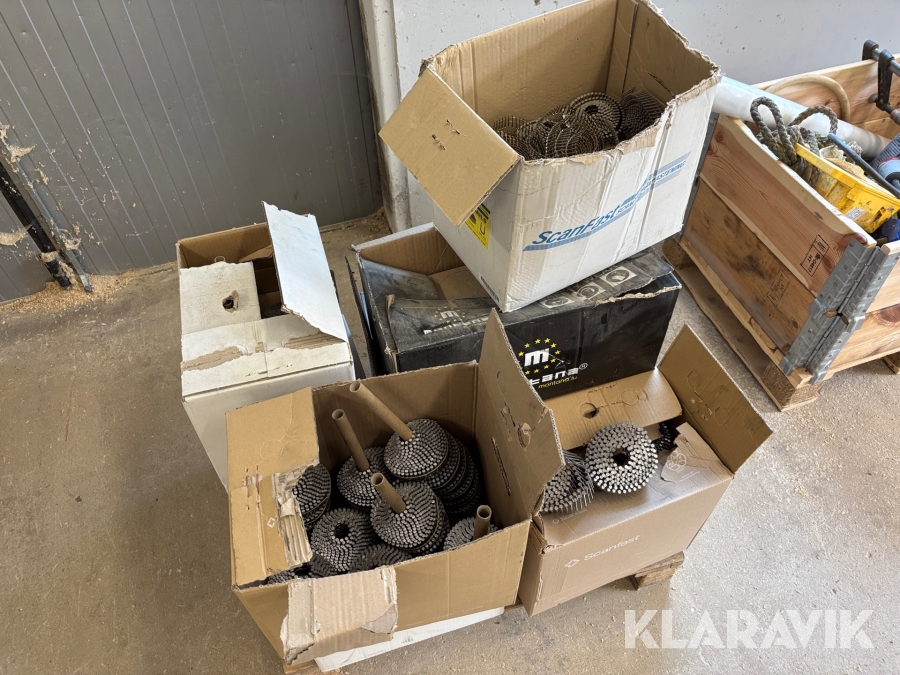 Spikrullar för spikpistol