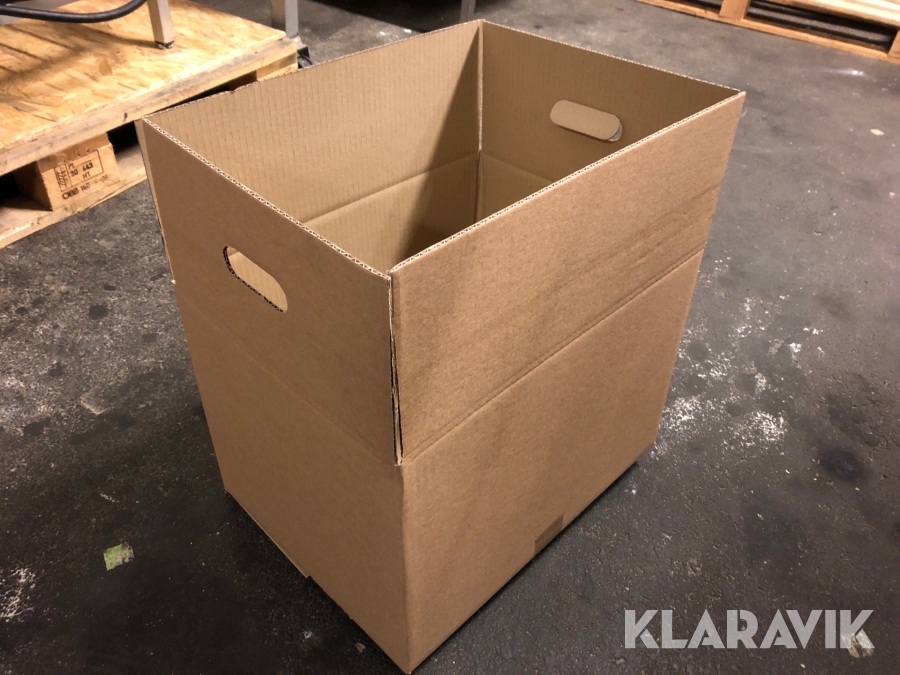 Pappkartonger Ekopack 440x325x300 Hand holes 250 st