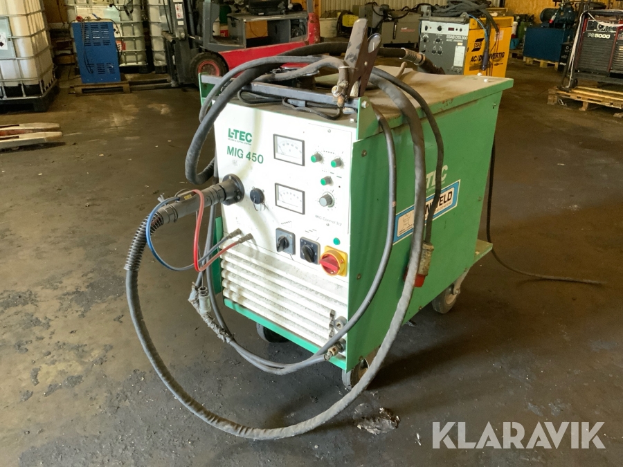 MIG/MAG-Svets L-Tec MIG 450