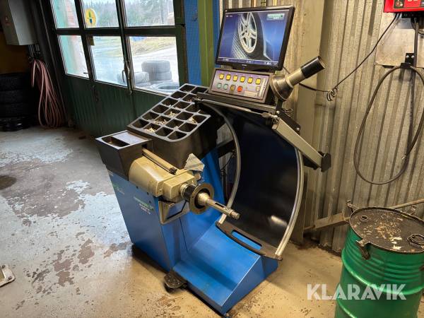 Balanseringsmaskin Hofmann Geodyna 6900-2P med snabbnav