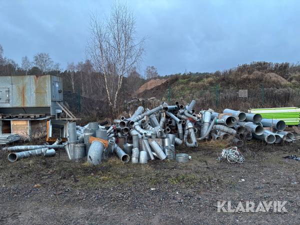 Diverse Spånsugsrör/Ventilationsrör