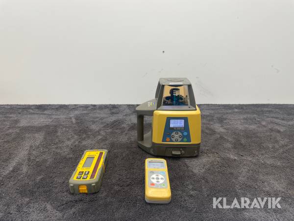 Tvåfallslaser och lasermottagare Topcon RL-200 2S, HL760