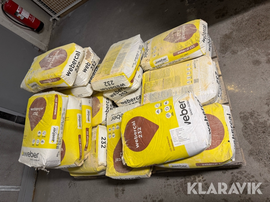 CD-stänkputs Weber Webercal 232 34st