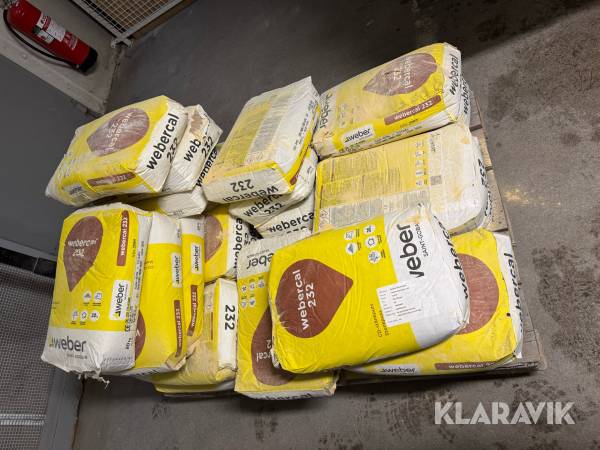 CD-stänkputs Weber Webercal 232 34st