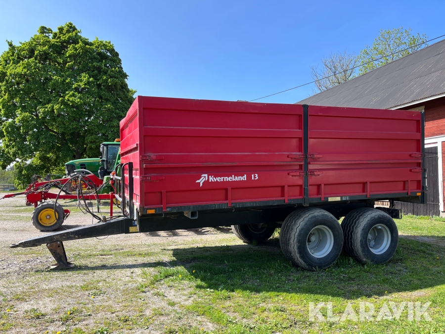 Spannmålsvagn Kverneland 13 tons