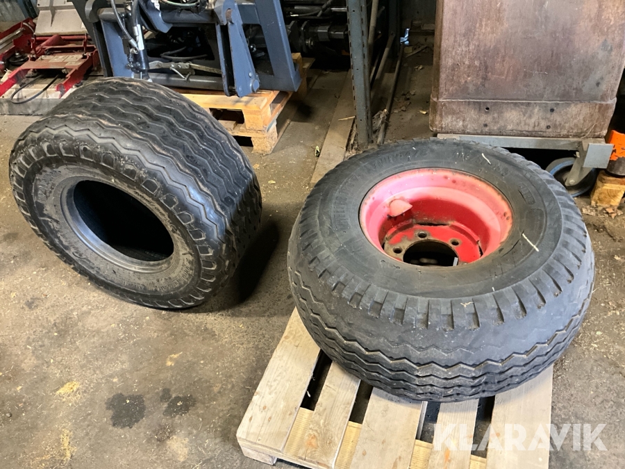 Däck 400/60-15,5 Trelleborg, Multistar Twin578, IMP-04 Super och fälg 2st