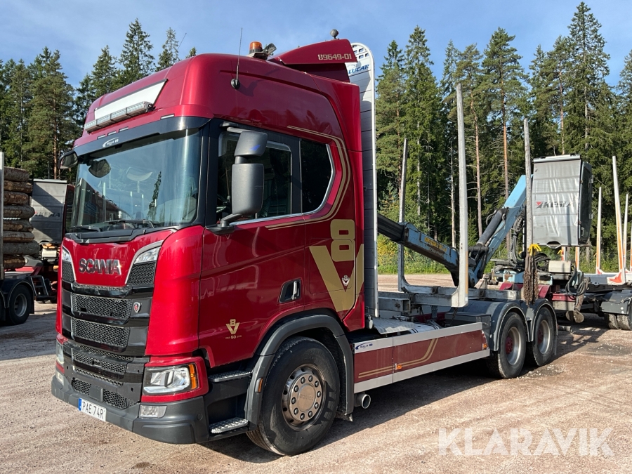 Timmerbil Scania R650B6X4NB