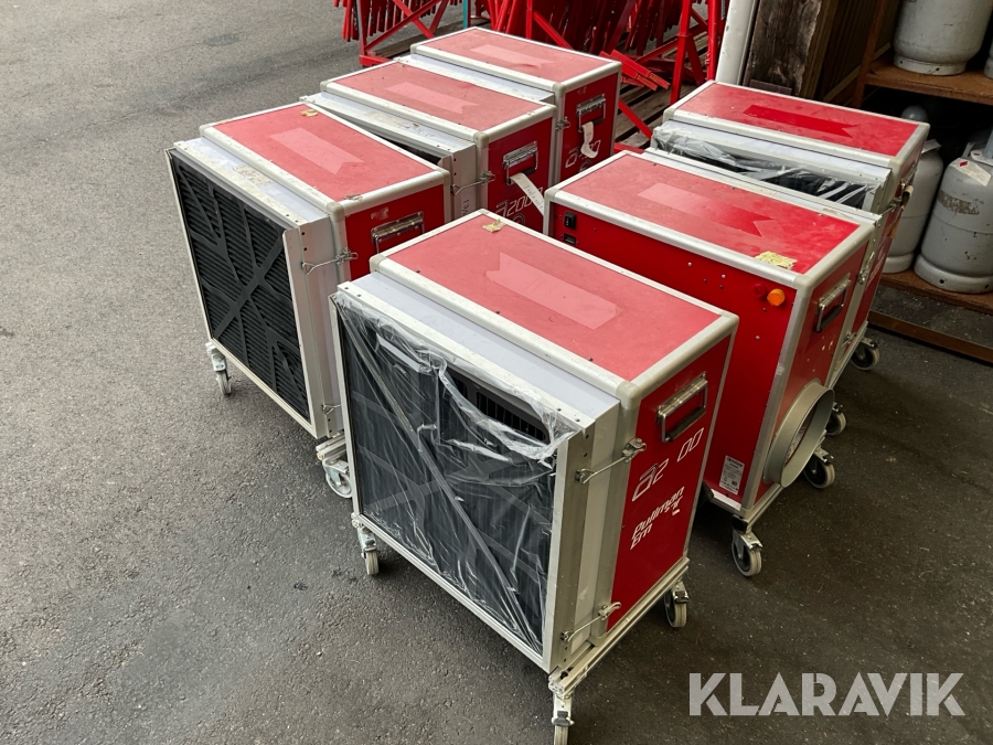 Luftrenare 6st Pullman Ermator A2000