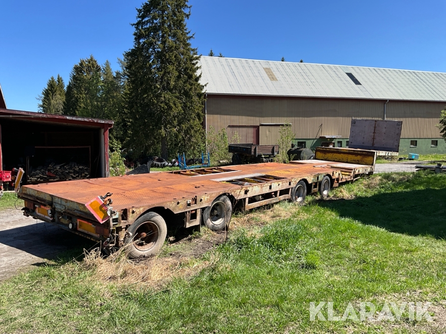 Maskintrailer Broshuis 4ABSD-58