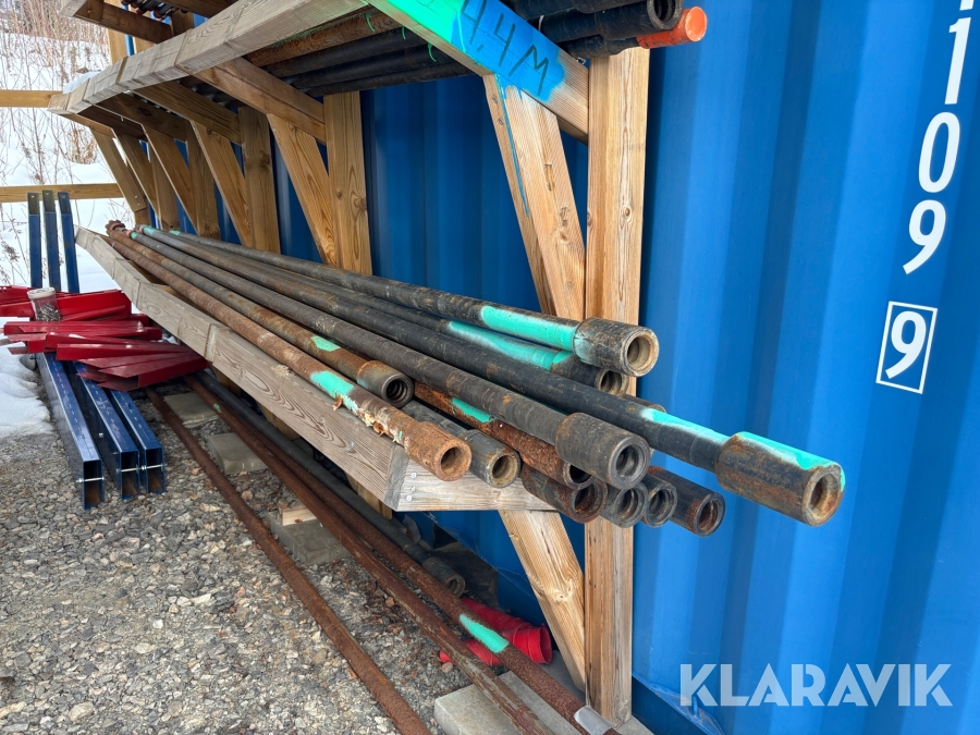 Borrstål T45MF 9 st