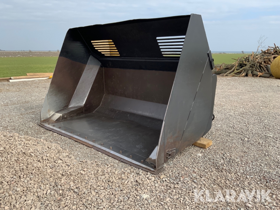 Högtippande skopa Siljum Mekan 6,5 kbm Med stora BM