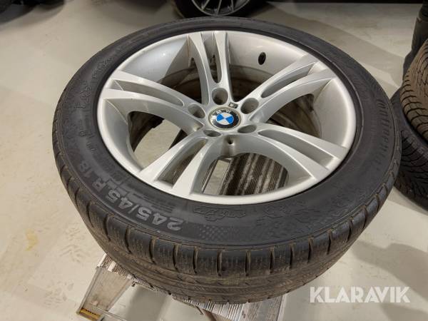 Vinterdäck Continental 245/45R18 till BMW 5 serien