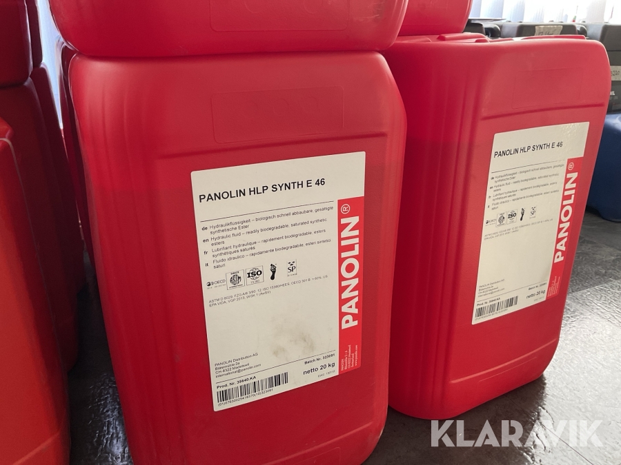 Panolin HLP synth E 46 BIO olja 11x 20 L Panolin, Katrinehol