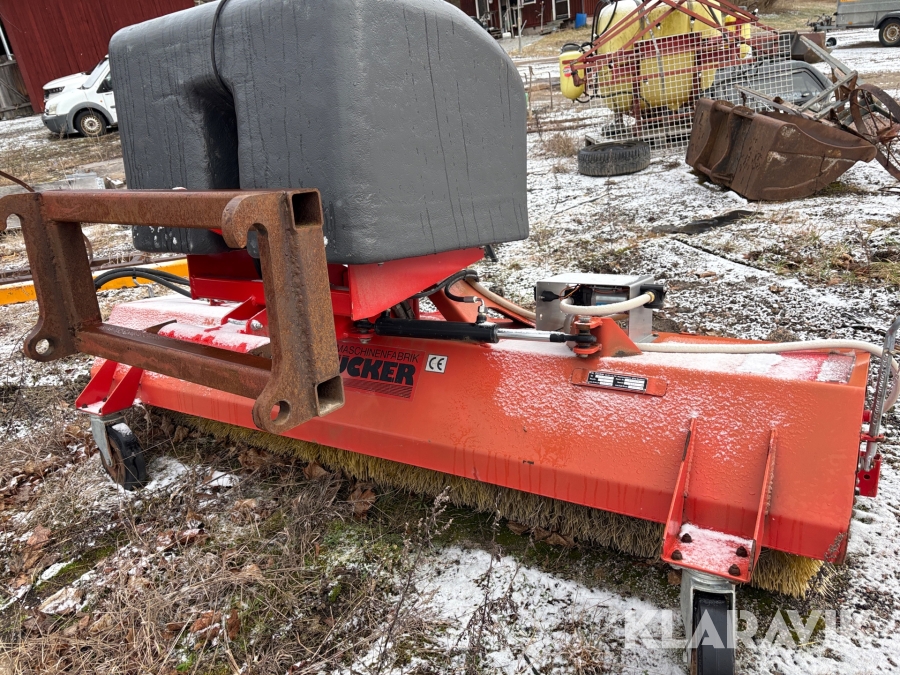 Sopvals med vattentank Ducker HDK 2400 Zettelmeyer fäste