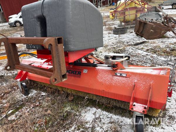 Sopvals med vattentank Ducker HDK 2400 Zettelmeyer fäste