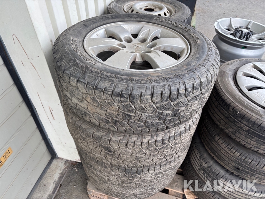 Hjul till L200 Hankook Dynapro ATM 4st