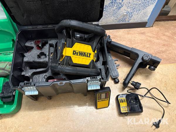 Planlaser Dewalt DCE074R grön laser