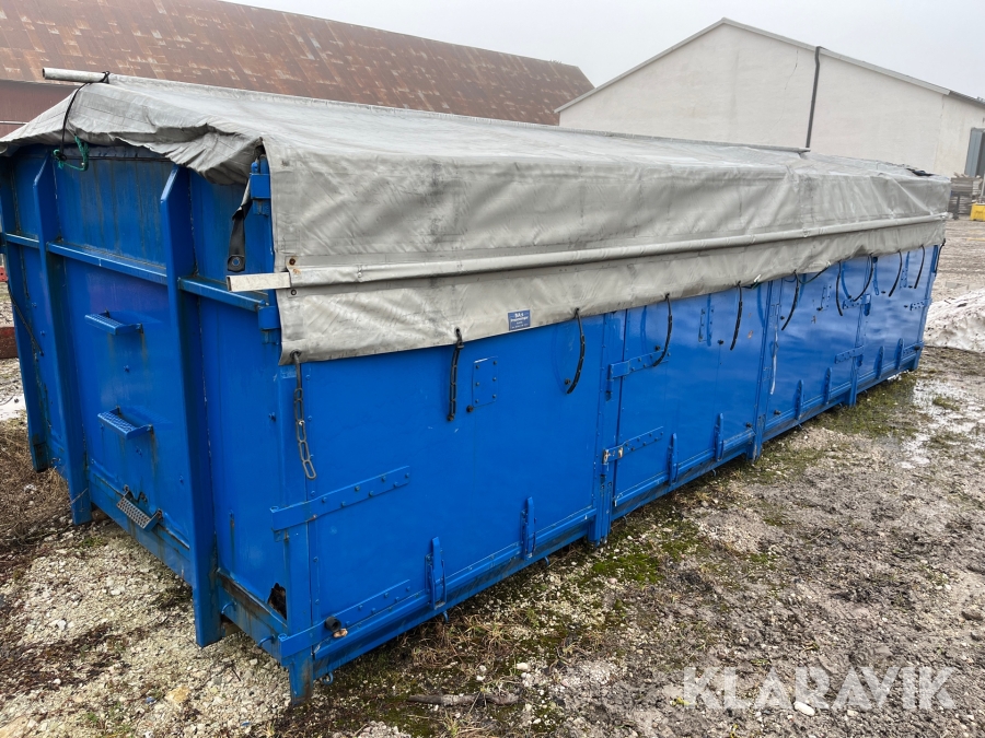 Spannmålsflak med öppningsbar sida