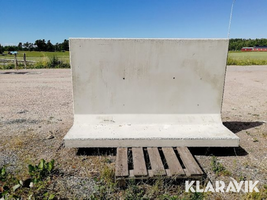 L-stöd 1400x2000mm Fabriksnya 10 st