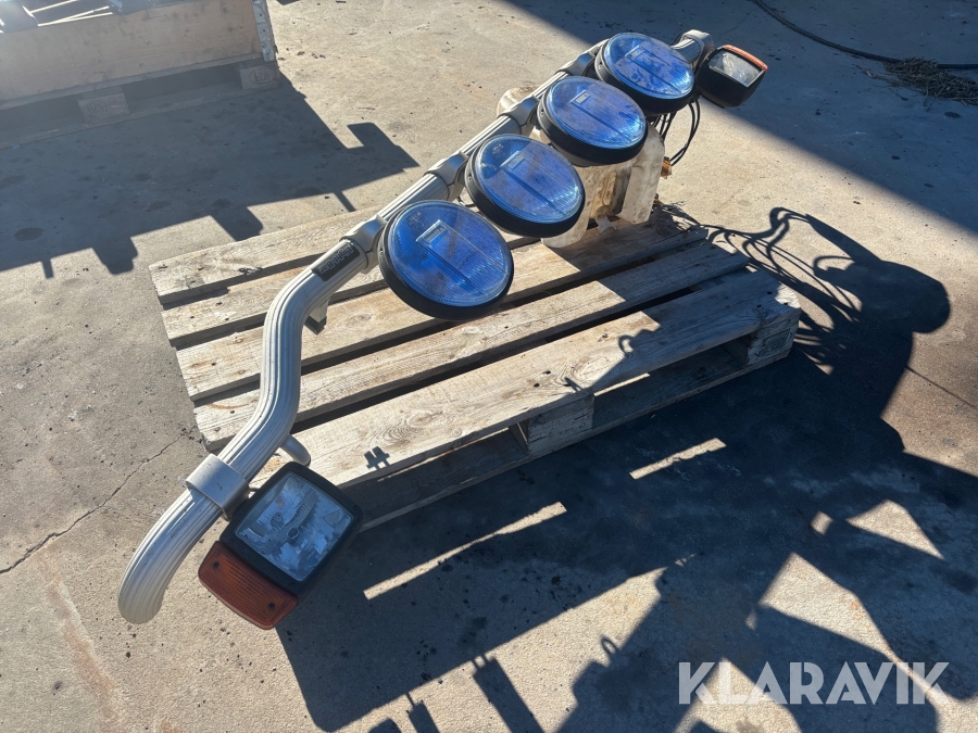 Ljusbåge för plogbil Trux