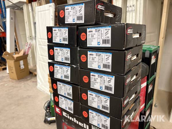 Spik till spikpistol Aerfast AN40020 100x3.4mm, 13200st