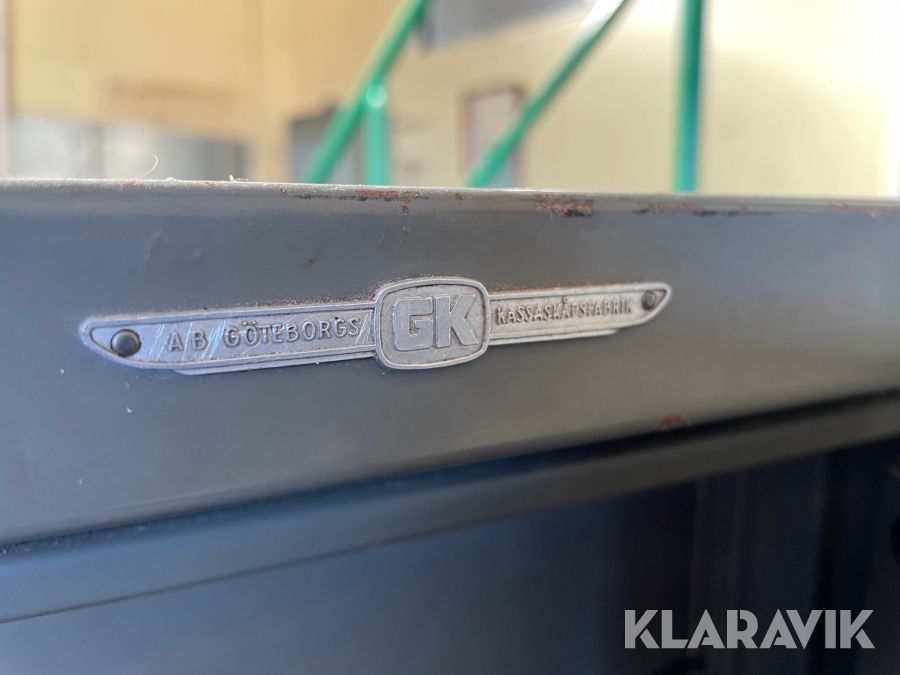 Kassaskåp GK, Karlstad, Klaravik auktioner