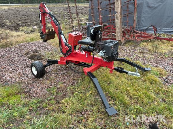 Grävaggregat bogserad SMT LW-6