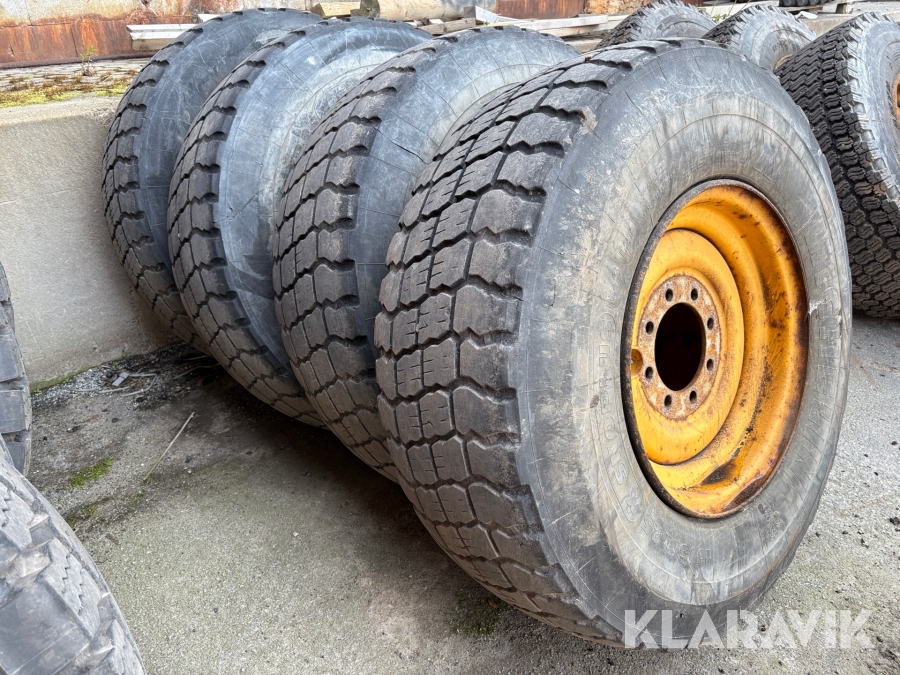 Vinterhjul 17.5R25 4st