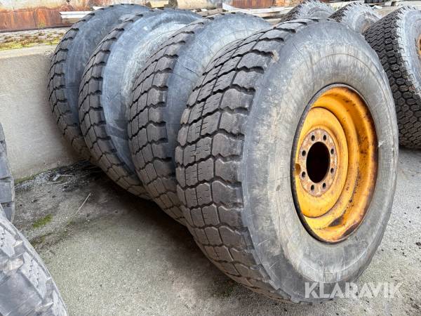 Vinterhjul 17.5R25 4st