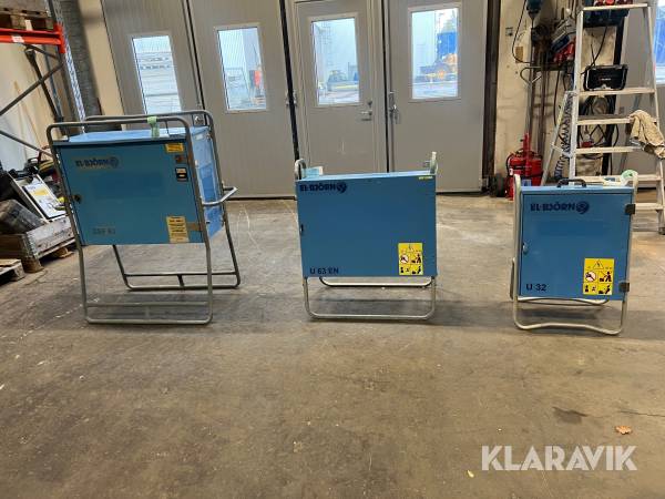 Huvudcentral, Undercentraler El-Björn ZSF 63, U63 EN, U32