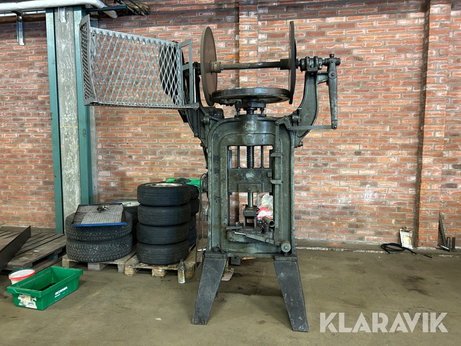 Skruvpress Fröberg & Sjöberg