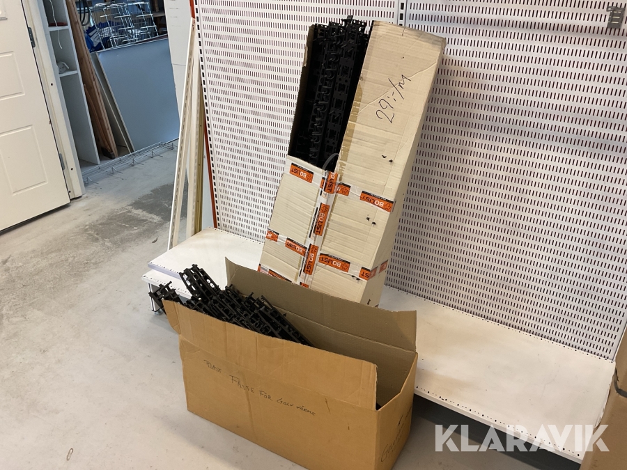 Plastfästen för golvvärme 500 och 1000mm