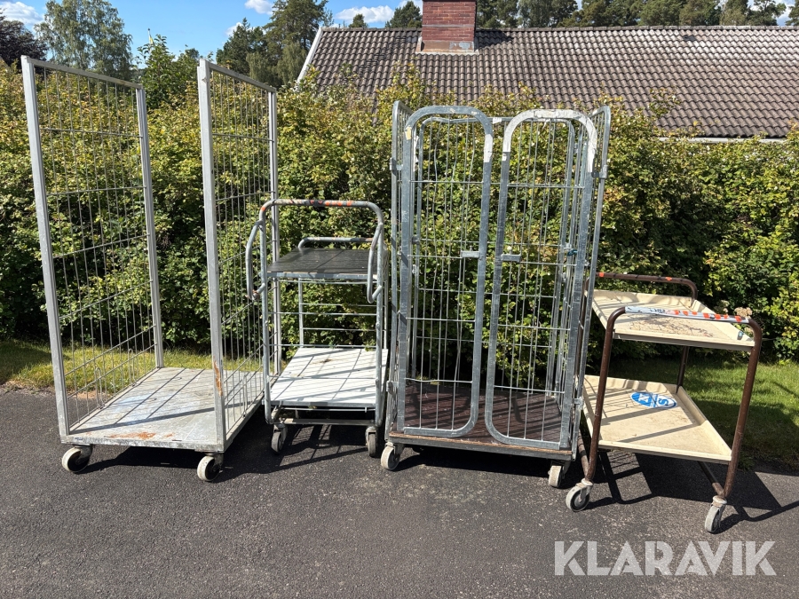 Transportbur och rullbord