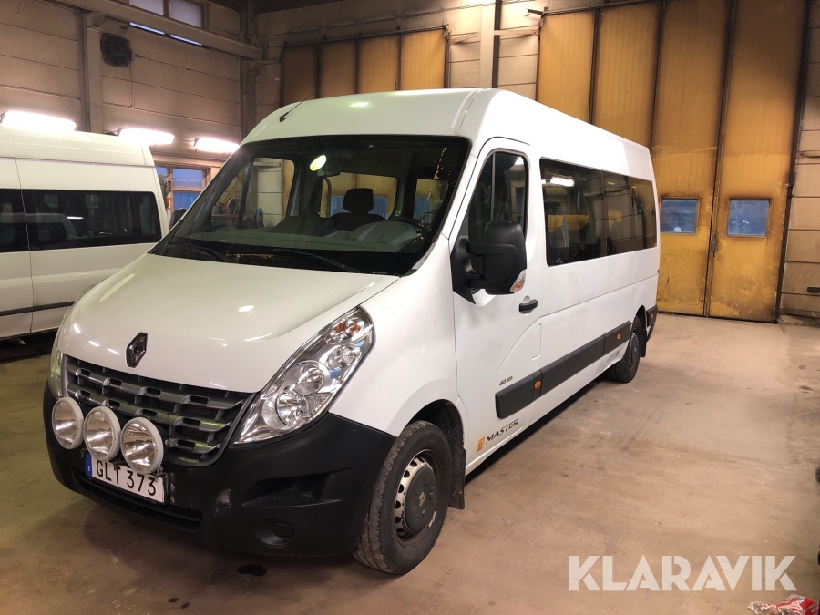Minibuss Renault Master 8 passagerare