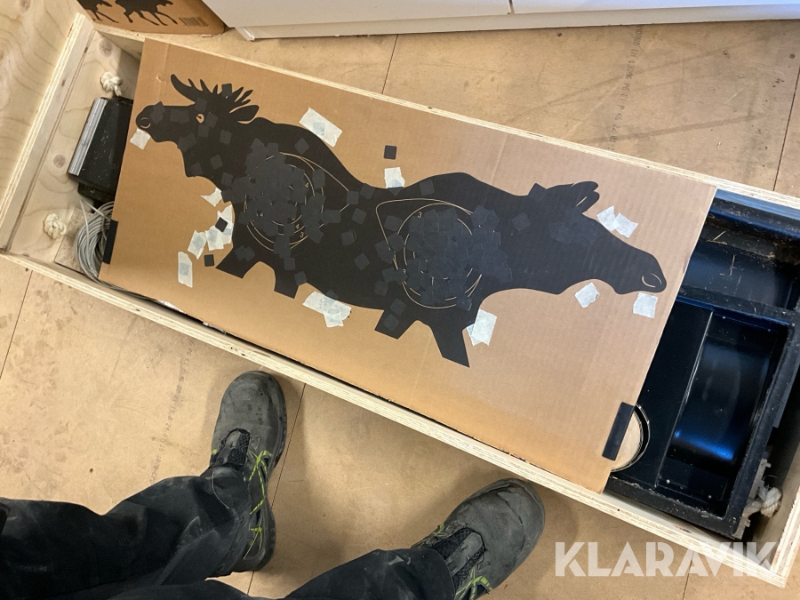 Älgbana 22LR MR Targets 8 meter lång