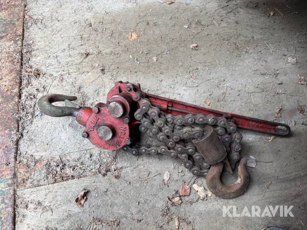 Kättingtalja Yale Pul-lift 1,5ton