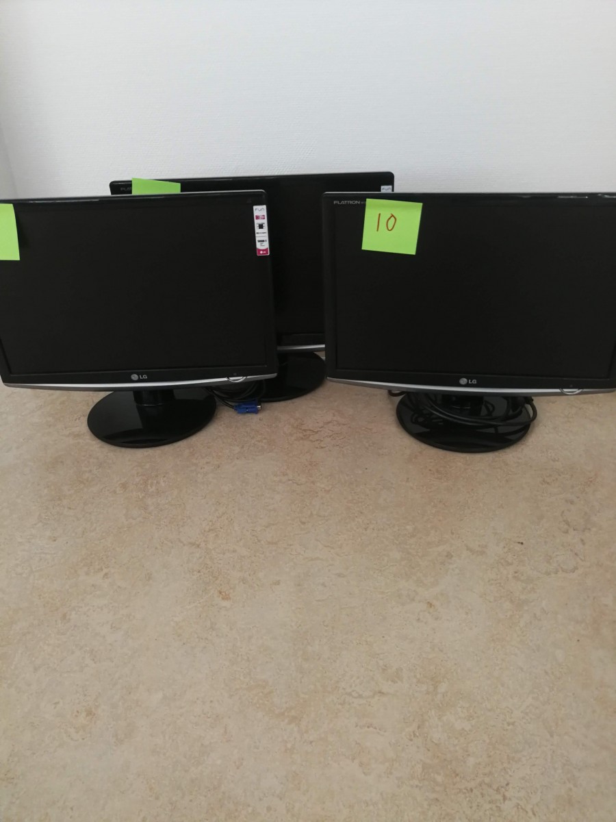 4 st Datorskärm 19 tum