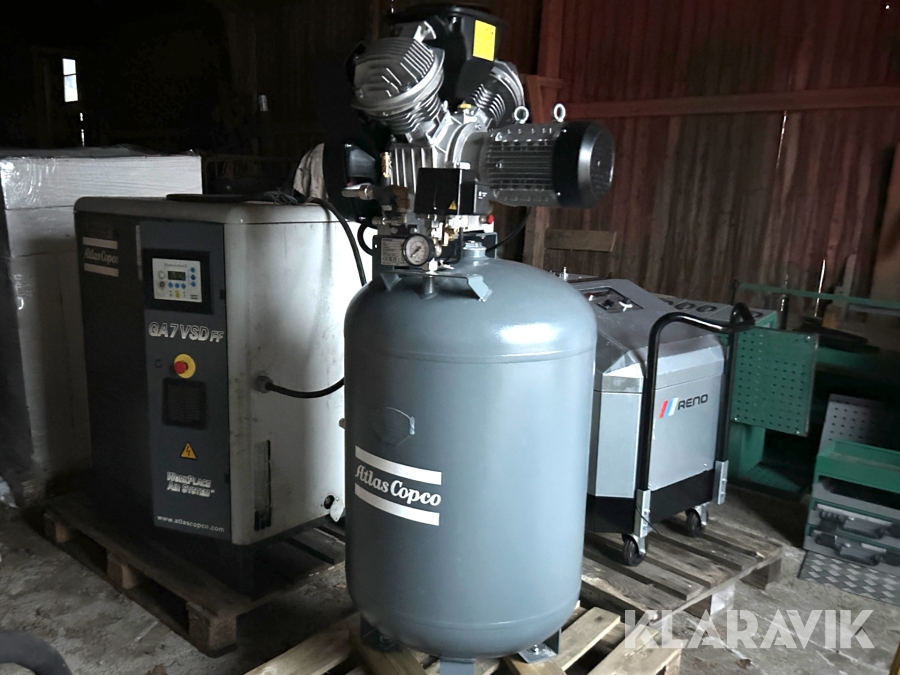 Kolvkompressor Atlas Copco LE2-10S