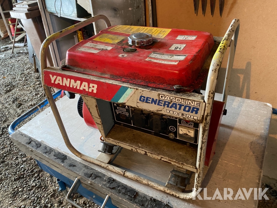 Elverk Yanmar YSG2301E