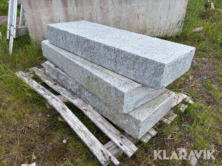 Trappsteg / Sten 3 st