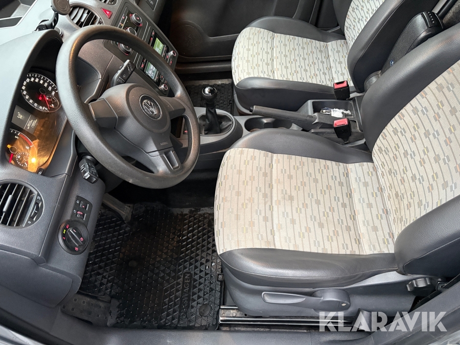 Skåpbil Volkswagen Caddy Nybesiktigad