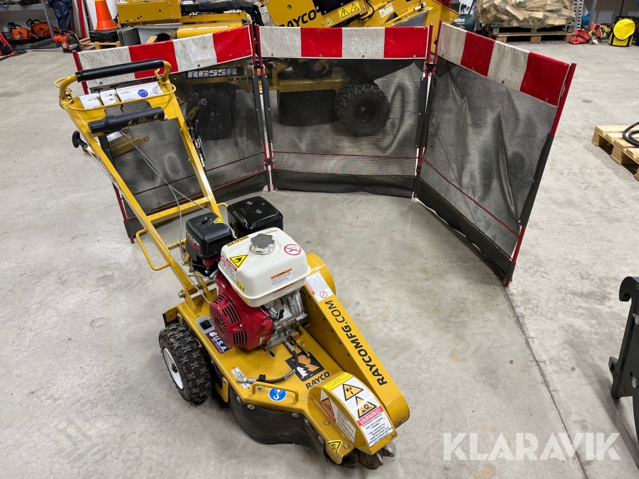 Stubbfräs Rayco RG13-II med Hondamotor