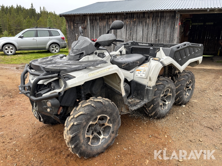 Sexhjuling Can-Am Outlander