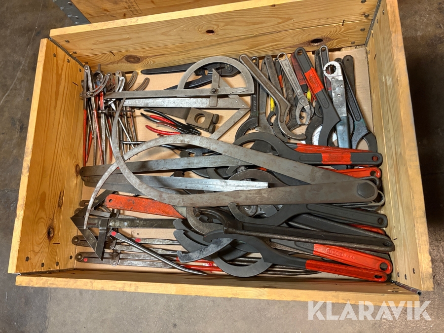 Verkstadsutrustning Blandade storlekar & dimensioner