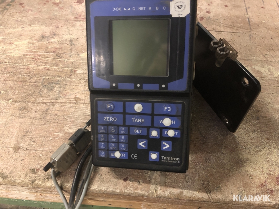 Våg för lastmaskin Tamtron