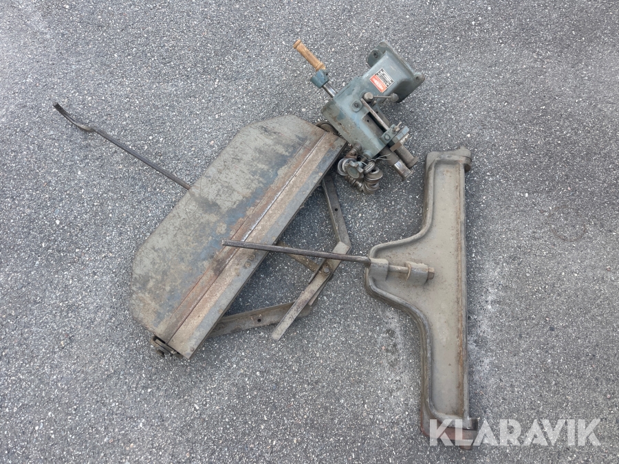 Sikmaskin och plättvändare