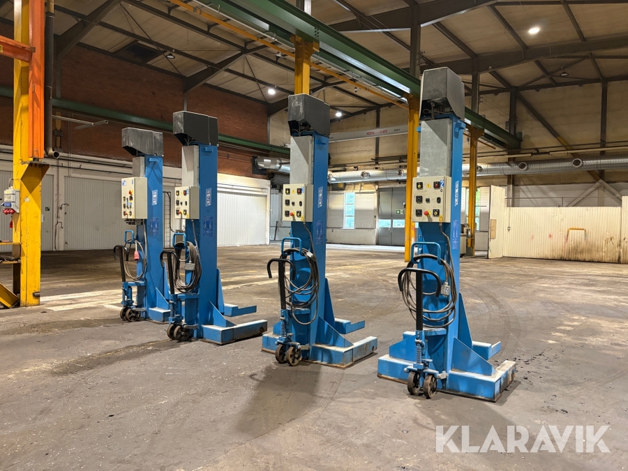 Mobil  fordonslift OMCN 955 4 st