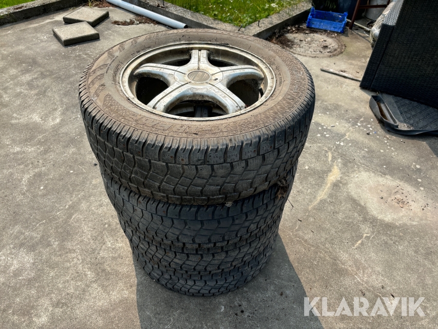 Alufälg med däck Mega till Volvo XC90 - 4 st